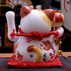 Japanese style Lucky Cat Decoration for indoor