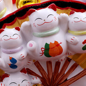 Japanese style Lucky Cat Decoration for indoor