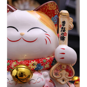 Japanese style Lucky Cat Decoration for indoor