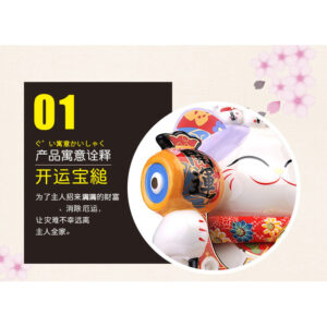 Japanese style Lucky Cat Decoration for indoor