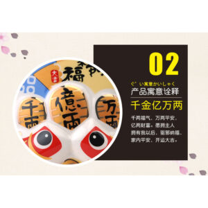 Japanese style Lucky Cat Decoration for indoor