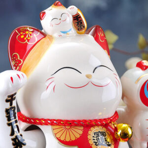 Japanese style Lucky Cat Decoration for indoor