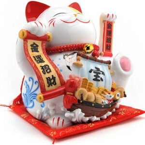 Japanese style Lucky Cat Decoration for indoor