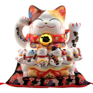 Japanese style Lucky Cat Decoration for indoor