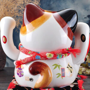 Japanese style Lucky Cat Decoration for indoor