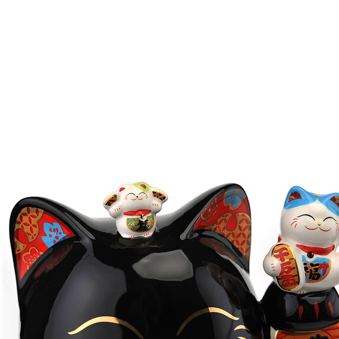 Japanese style Lucky Cat Decoration for indoor