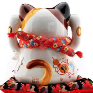 Japanese style Lucky Cat Decoration for indoor