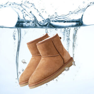 Suede Leather Fur Lining Winter Boots 2
