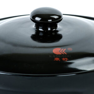 康舒陶瓷鍋(黑色) Kangshu Chinese Ceramic Cooking Pot (Black)