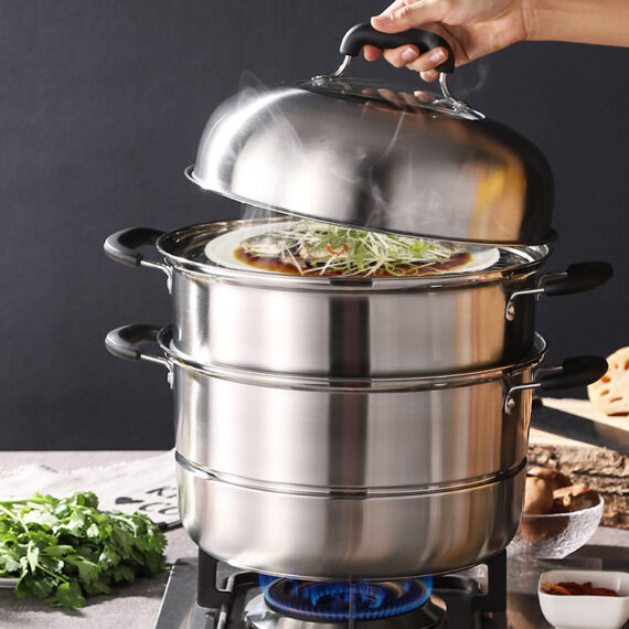 不銹鋼多層蒸籠 Multi-layers Stainless Steel Steamer Pot