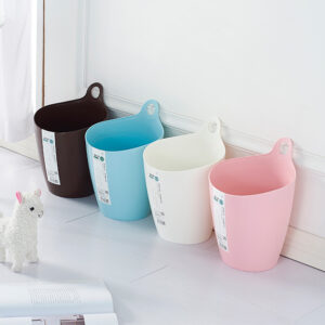 可疊式簡易垃圾桶 Stackable Garbage Bin (Black, Blue, Pink, White)
