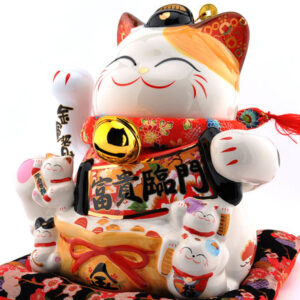Japanese style Lucky Cat Decoration for indoor