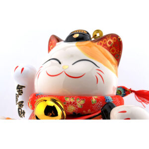 Japanese style Lucky Cat Decoration for indoor