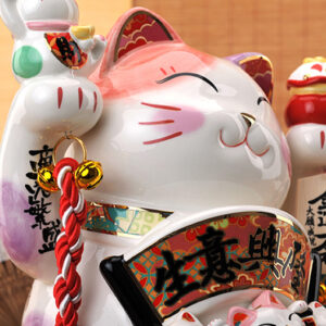 Japanese style Lucky Cat Decoration for indoor