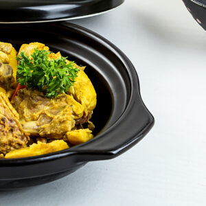 康舒陶瓷鍋(黑色) Kangshu Chinese Ceramic Cooking Pot (Black)