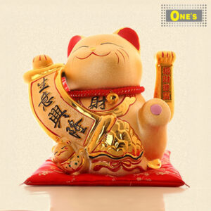 金粉 招財貓 Golden Lucky Cat 生意興隆 招財進寶