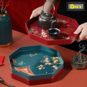 Chinese tea tray for chinese new year lunar new year.