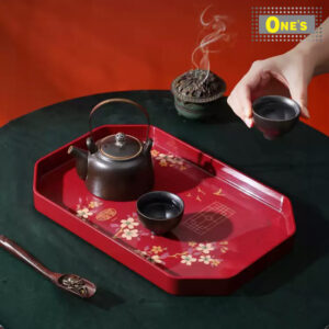 Chinese tea tray for chinese new year lunar new year.