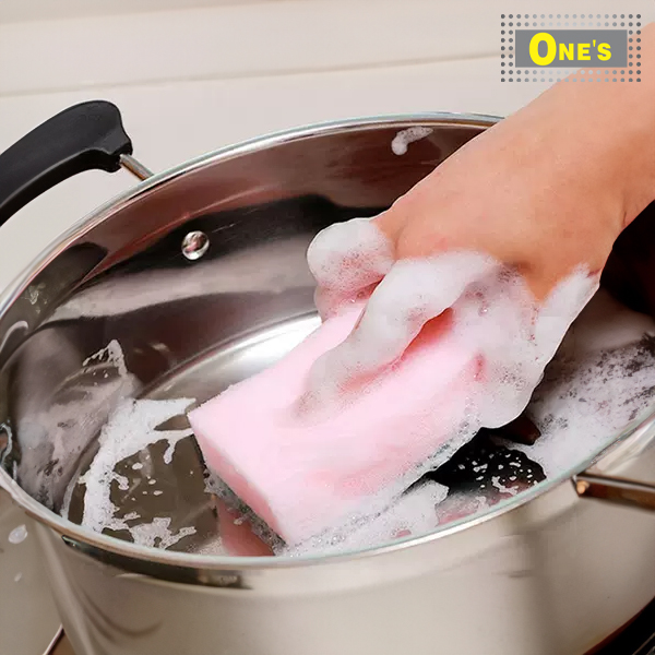 Pal Happy Value 一組十件雙面廚房清潔百潔布 (Pal Happy Value Japan Made Sponge) Made in Japan. Comes in pink, green, yellow and blue.