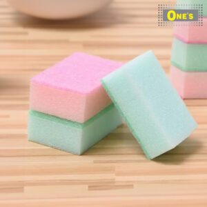Pal Happy Value 一組十件雙面廚房清潔百潔布 (Pal Happy Value Japan Made Sponge) Made in Japan. Comes in pink, green, yellow and blue.
