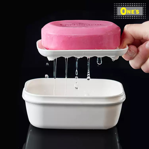 Made in Japan Mini Plastic Soap Box (White)