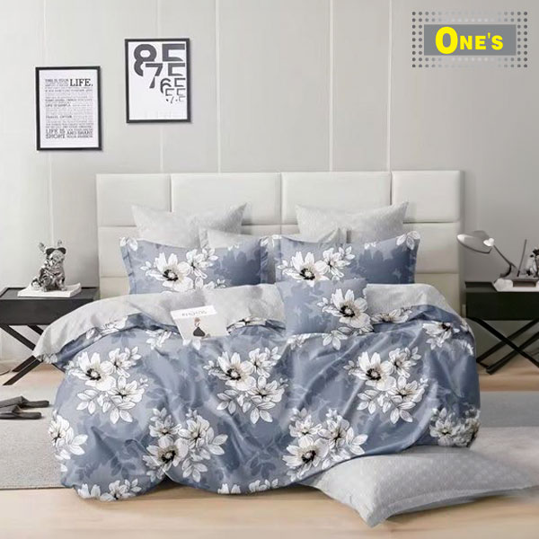 Flower pattern Bedding. ONNO HOME Fitted Sheet, Flat Sheet and Pillow Case SET, comes with Twins, Double, Full, Queen, King Size for selection.