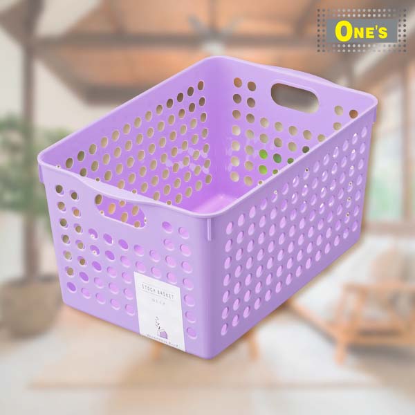 Made in Japan Stock Basket Deep Size (Purple)