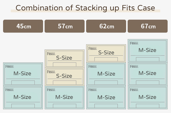 Fits Case Combination of Stacking up