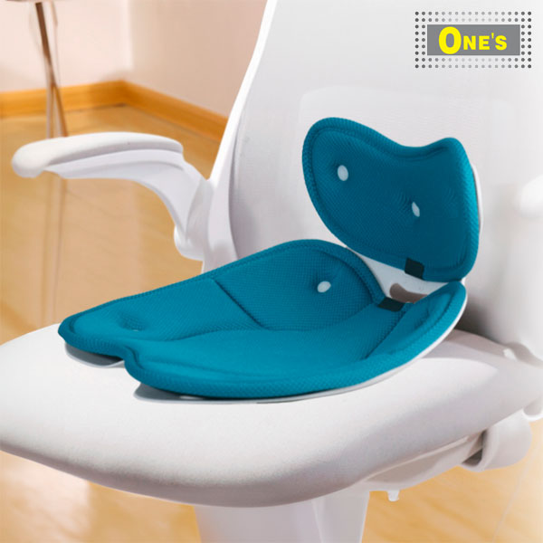 Omas日式姿勢矯正骨盆支撐椅, Omas Pelvic Support Chair, Blue or Black in Colour, now sale in toronto.