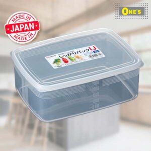 NAKAYA - A-Z Series plastic transparent food container, made in Japan. U: 3L