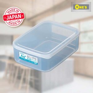 NAKAYA - Ag+ antibacterial plastic transparent food container, made in Japan. 1300mL