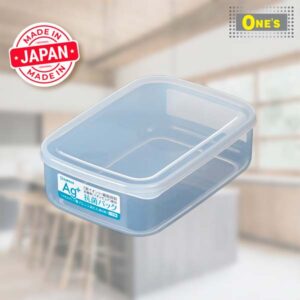 NAKAYA - Ag+ antibacterial plastic transparent food container, made in Japan. 900mL