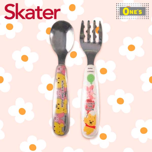Skater import from Japan BABY utensils food Disney Winnie the Pooh
