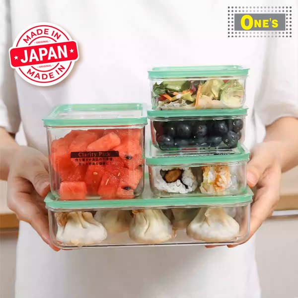 クラリティパック Clarity Pack Made in Japan, by Sanaka Company Kitchenware, food Container 180g 6.9 × 9.9 × 8Hcm 400g 9.9 × 13.8 × 4.2Hcm 800g 9.9 × 13.8 × 8Hcm A storage container with high clarity, making it easy to see the contents! When used in combination with the series, you can efficiently utilize space without waste! Perfect for storing leftover side dishes! クリア度が高く中身が見えやすい保存容器！ シリーズを組み合わせて使うとムダなくスペースを活用でる！ 残りがちな副菜の保存に！