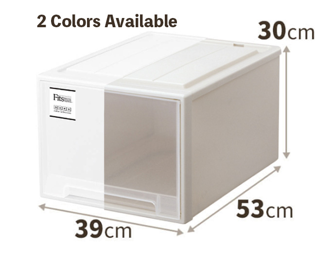A product image of Tenma Fits Case F3923, a plastic storage organizer with dimension 38 x 53 x 30 cm.