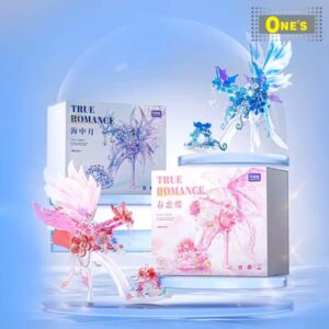 月光社 水晶鞋 少女 積木玩具 Crystal Heels Build Block Toy