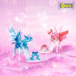 月光社 水晶鞋 少女 積木玩具 Crystal Heels Build Block Toy