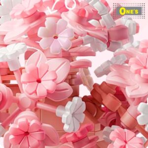 月光社櫻花季春櫻樹下花櫻綺夢樹屋積木玩具 女生 送禮 Sakura Tree Dream Girl Brick Toy Gift Present