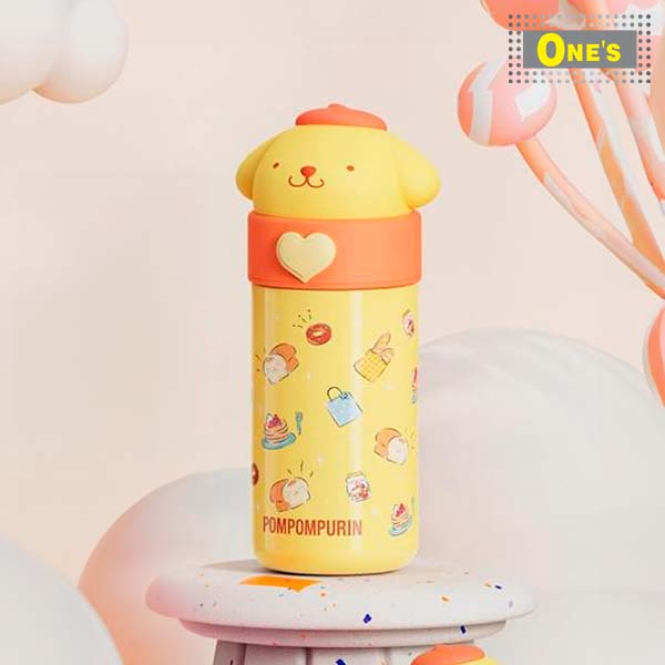 三麗鷗布丁狗保溫瓶350mL Sanrio Pom Pom Purin Stainless Steel Thermal Bottle 350mL
