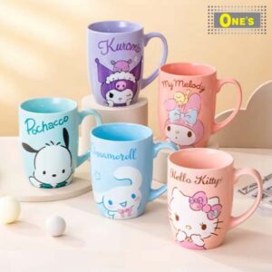 三麗鷗馬克杯 Sanrio Mug (酷洛米 美樂蒂 帕恰狗 大耳狗 凱蒂貓 / Kuromi My Melody Pochacco Cinnamoroll Hello Kitty)