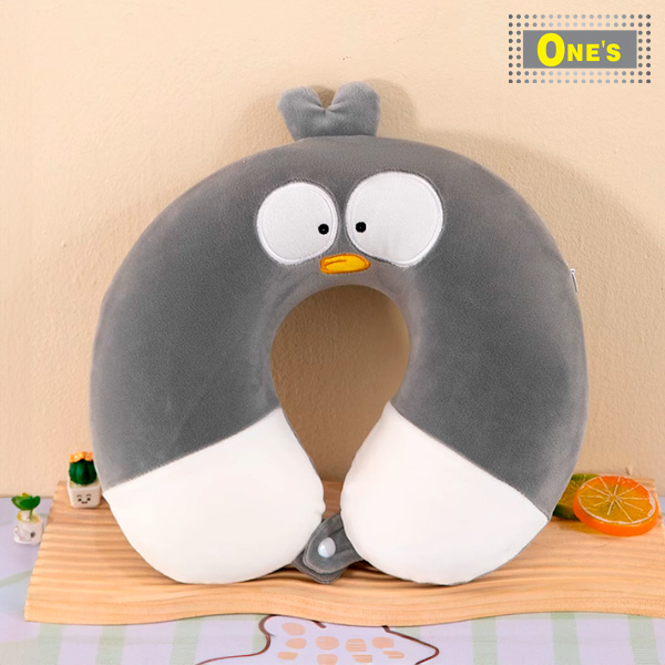 U-Neck Pillow Ergonomics Design, Bird Cartoon