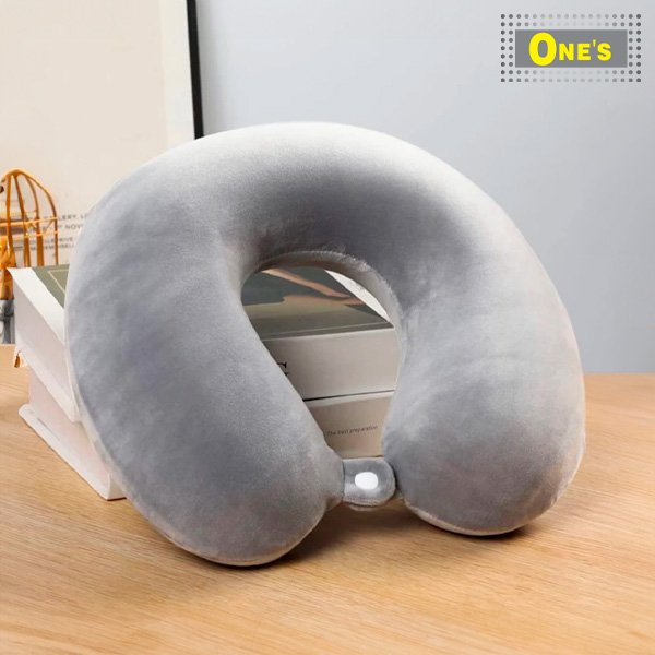 U-Neck Pillow Ergonomics Design, grey