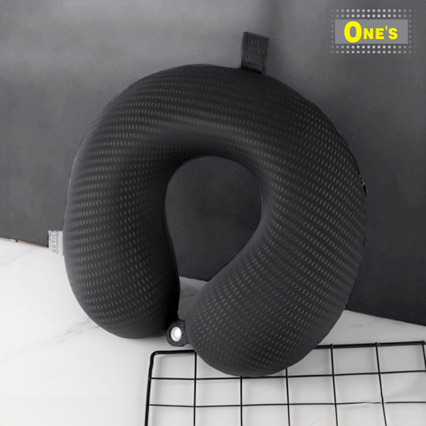U-Neck Pillow Ergonomics Design, black